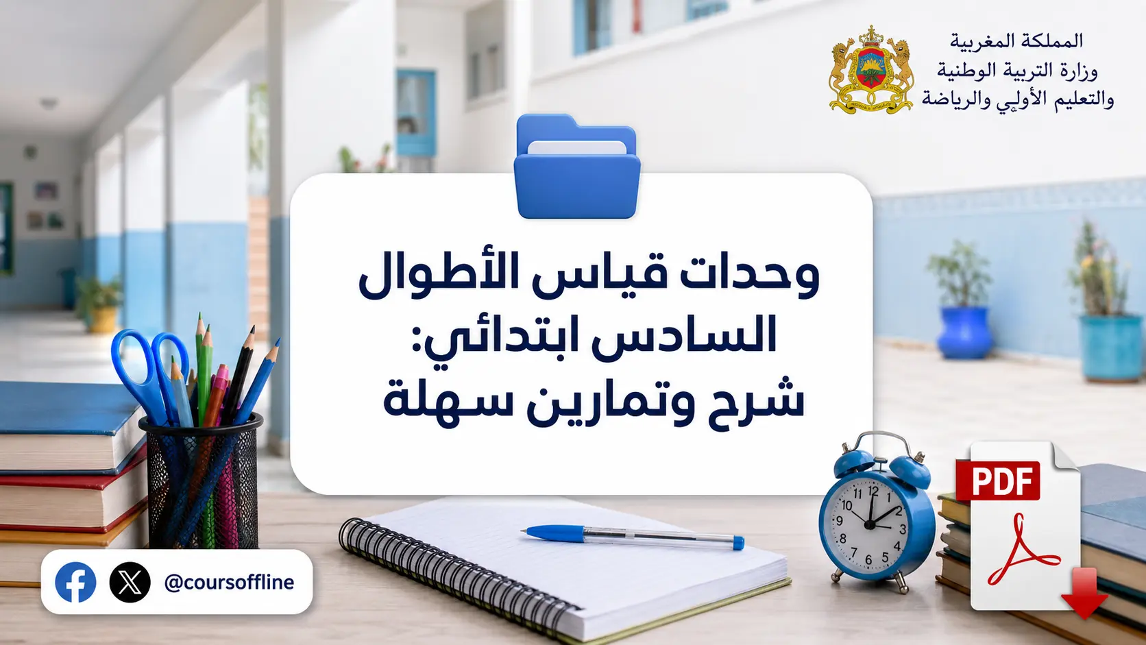 وحدات قياس الأطوال السادس ابتدائي: شرح وتمارين سهلة