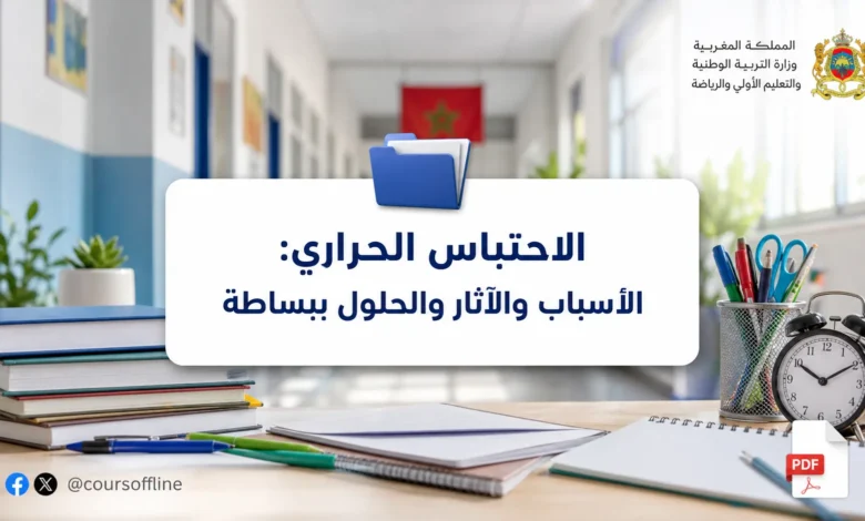 الاحتباس الحراري: الأسباب والآثار والحلول ببساطة