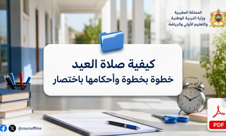 كيفية صلاة العيد خطوة بخطوة وأحكامها باختصار