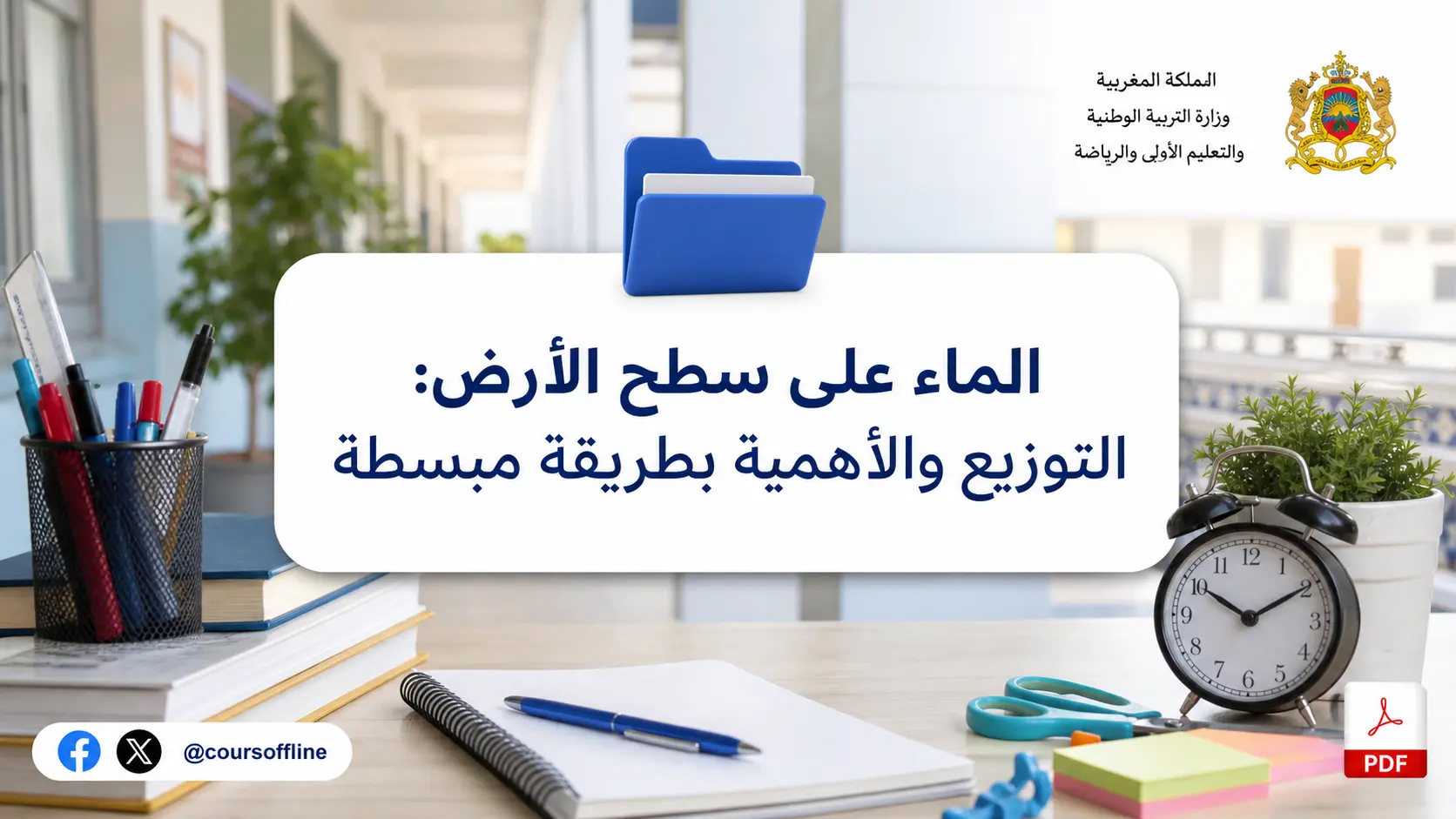 الماء على سطح الأرض: التوزيع والأهمية بطريقة مبسطة