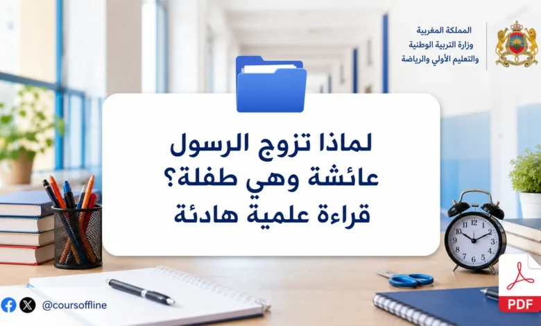 لماذا تزوج الرسول عائشة وهي طفلة؟ قراءة علمية هادئة