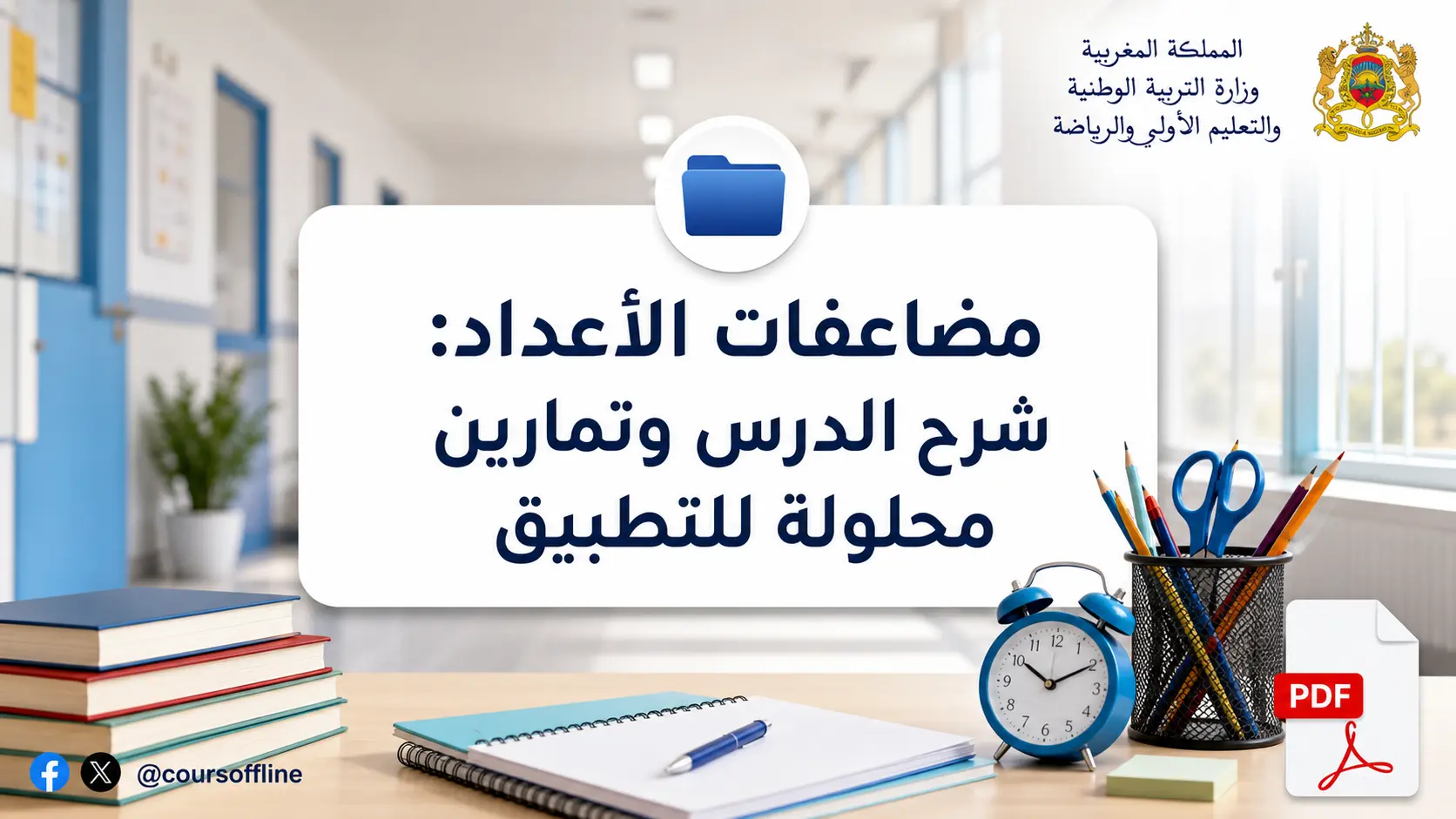 مضاعفات الأعداد: شرح الدرس وتمارين محلولة للتطبيق