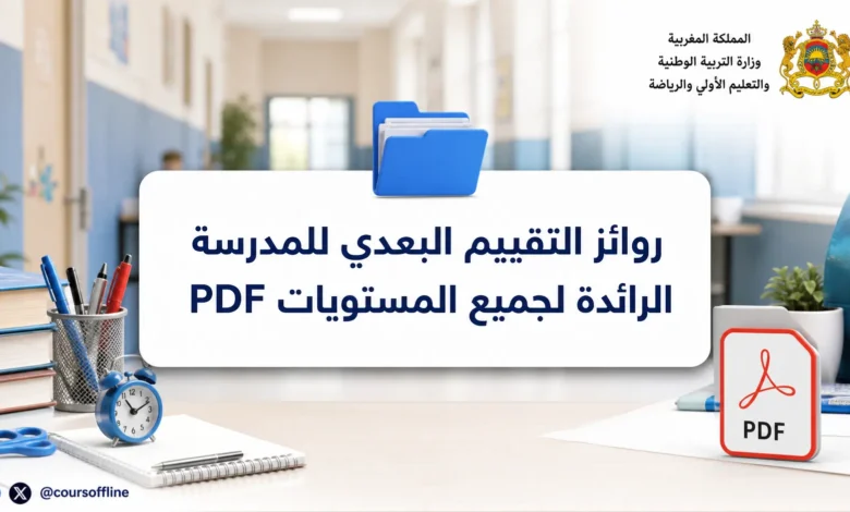 روائز التقييم البعدي للمدرسة الرائدة لجميع المستويات PDF